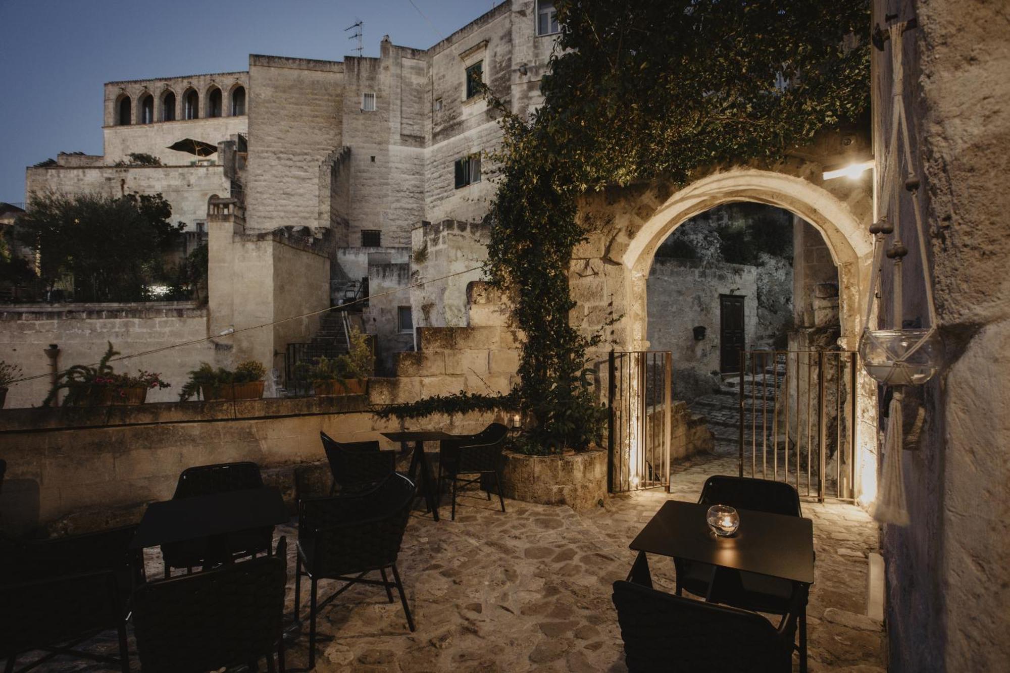 Hotel Aque Cave Matera Exterior foto