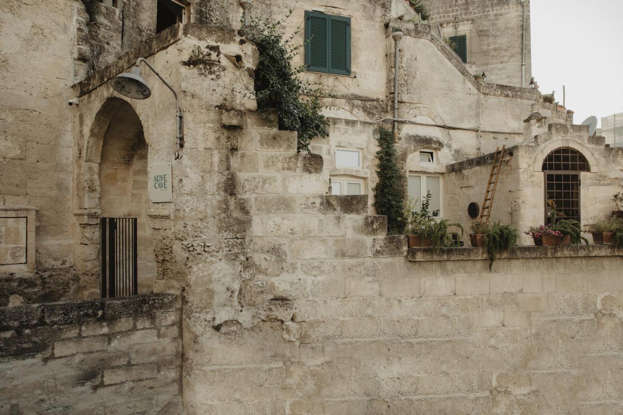 Hotel Aque Cave Matera Exterior foto